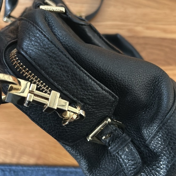 Tory Burch Bryant Mini Leather Satchel in Black - Picture 8 of 17